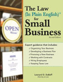 Law__in_plain_English__for_small_business