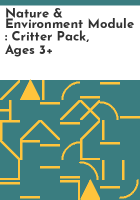 Nature___environment_module___Critter_pack__ages_3_